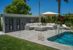 Serapool Pool Garden Grey Flex Izgara - Havuz Izgarası