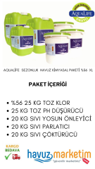 Aqua Life %56 lık Havuz Kimyasal Paketi XL