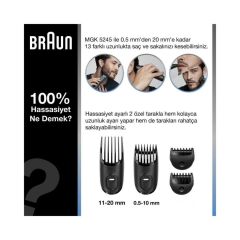 Braun MGK 5245 Erkek Bakım Kiti 7in1