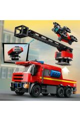 LEGO ® City İtfaiye Kamyonlu İtfaiye Merkezi 60414 -  Yaratıcı Oyuncak Yapım Seti (843 Parça)