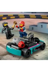 LEGO ® City Go-Kartlar ve Yarış Sürücüleri 60400 - Yaratıcı Oyuncak Yapım Seti (99 Parça)