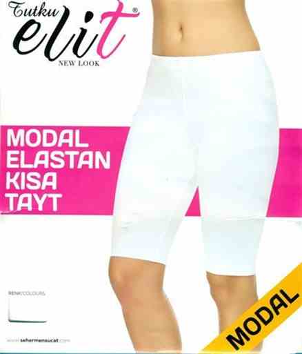 TUTKU ELİT 2103 BAYAN MODAL ELASTAN KISA TAYT