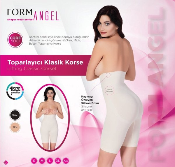 FORM ANGEL 5001 TOPARLAYICI KLASİK KORSE