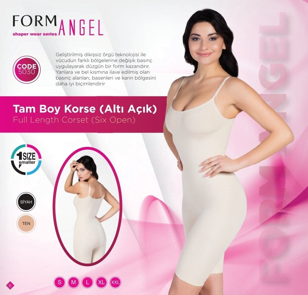 FORM ANGEL 5030 TAM BOY KORSE ALTI AÇIK