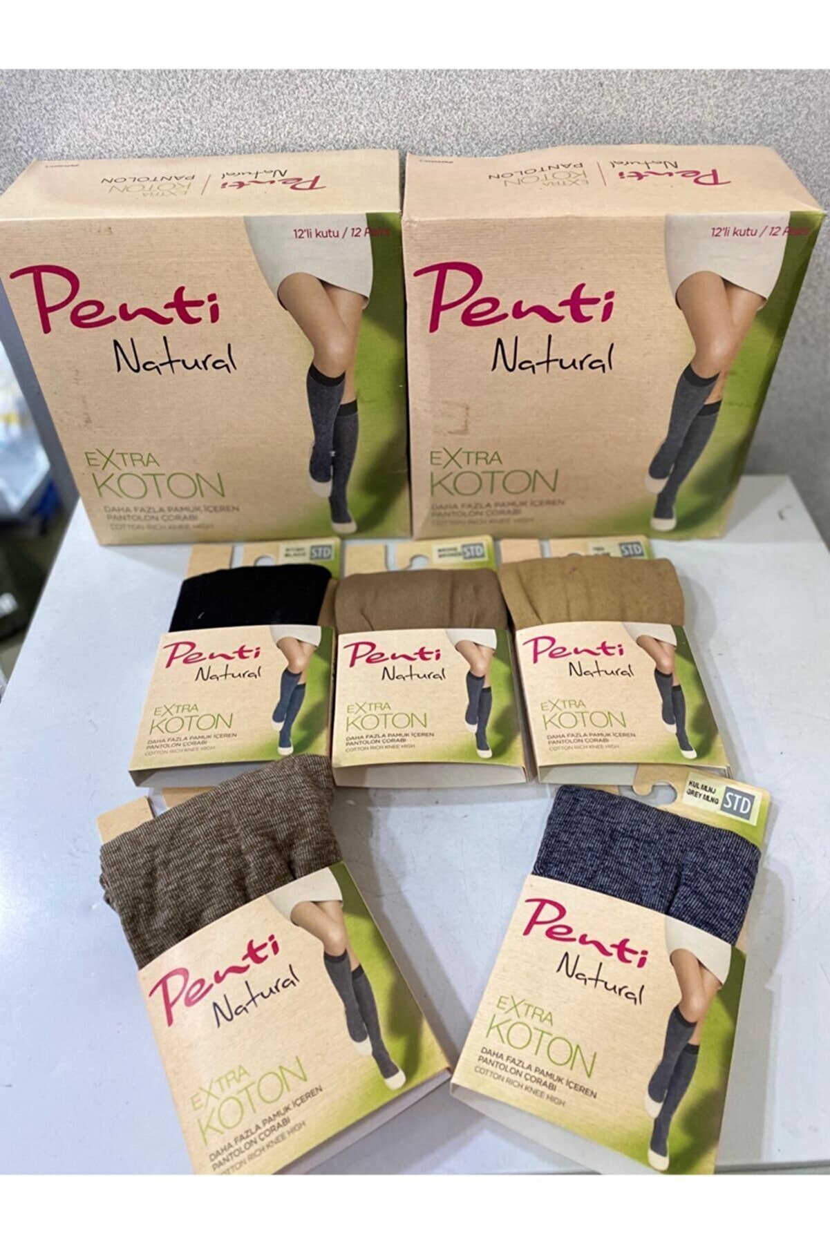 PENTİ EXTRA COTTON PANTOLON ÇORAP