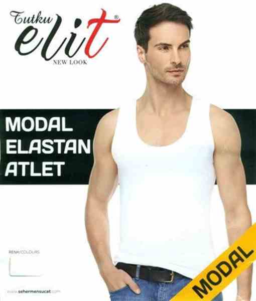 TUTKU ELİT 1201 ERKEK MODAL ELASTAN ATLET