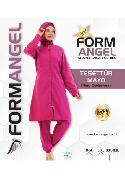 FORM ANGEL 1520-4-3 PARAŞUT BOL PAÇA TESETTÜR MAYO