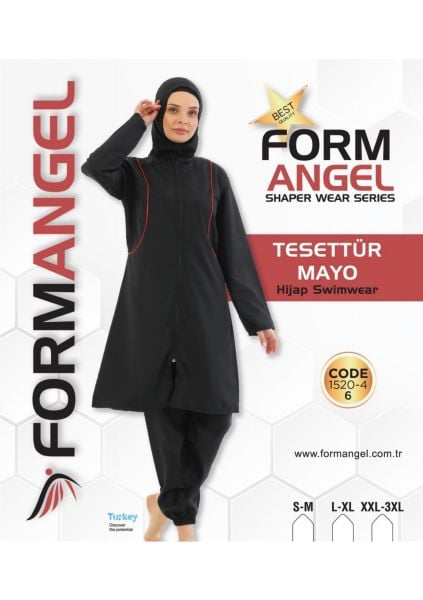 FORM ANGEL 1520-4-6 PARAŞUT BOL PAÇA TESETTÜR MAYO