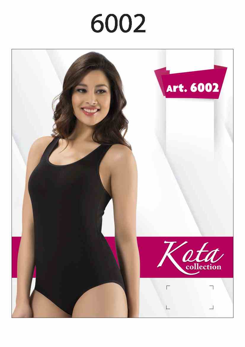 KOTA 6002 BAYAN ÇITÇITLI KALIN ASKI BODY 2XL