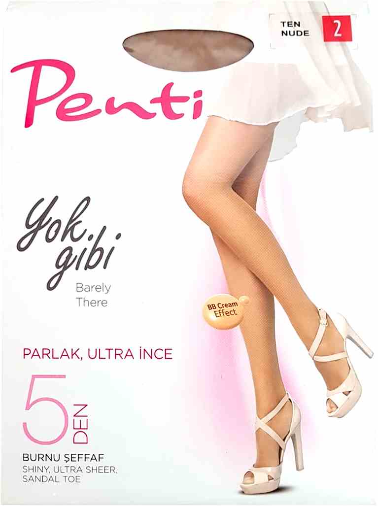 PENTİ YOK GİBİ 5 DENYE KÜLOTLU ÇORAP