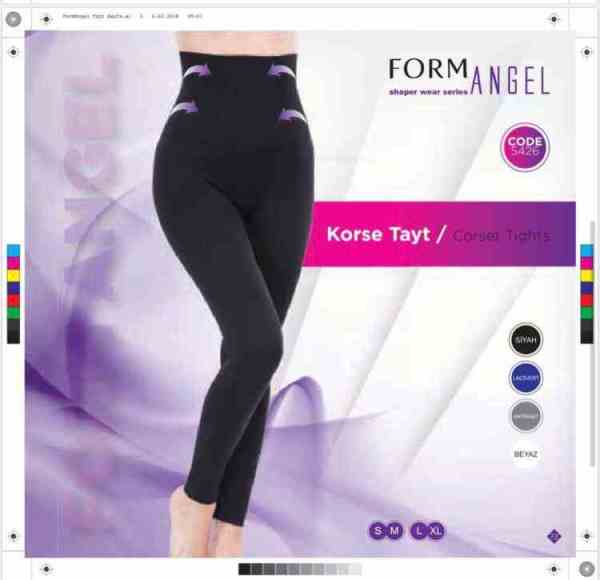 FORM ANGEL 5426 KORSELİ TAYT