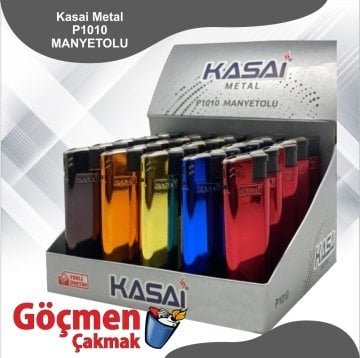 KASAİ P1030 KILIFLI METAL MANYETOLU ÇAKMAK