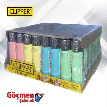 Clipper Yuvarlak Siboplu Taşlı Micro Çakmak