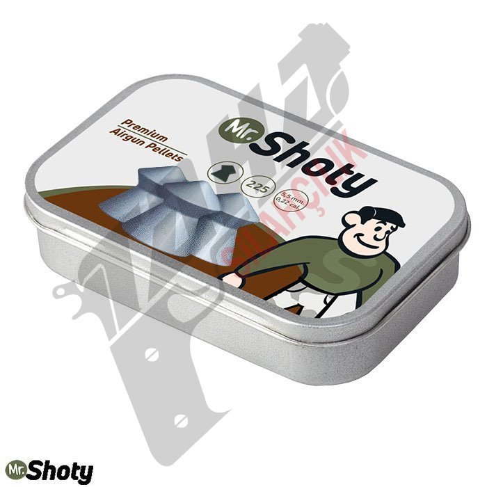 MR. SHOTY Premium Point 5,5 mm Havalı  Saçma *225