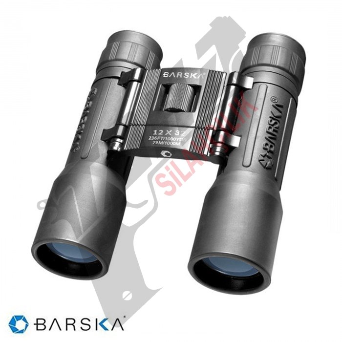 BARSKA LUCID VIEW10-12X32 Siyah Kompakt El Dürbünü