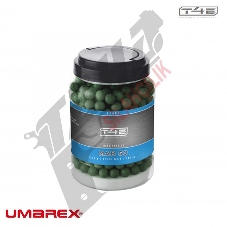 UMAREX T4E MB .50 cal. İşaret Topu 2 X 250li Yeşil