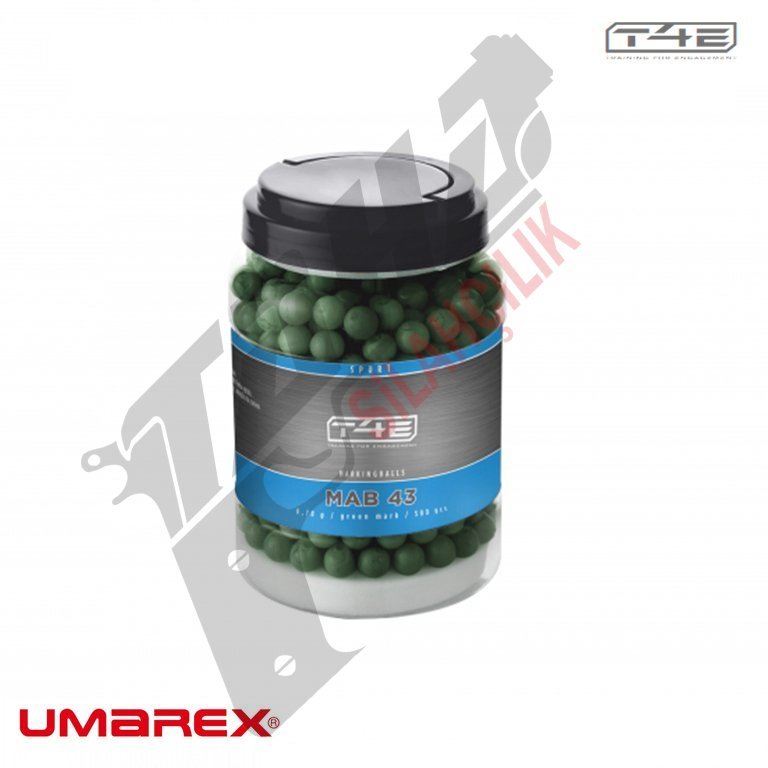 UMAREX T4E MB .43 cal. İşaret Topu 2 X 250li Yeşil