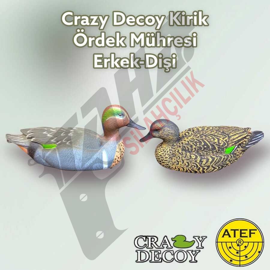 Crazy Decoy Kirik Ördek Mühre 8 li