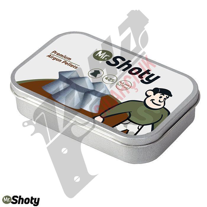 MR. SHOTY Premium Point 4,5 mm Havalı  Saçma *450