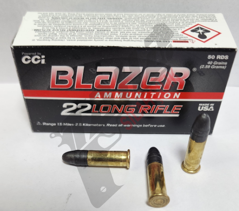 CCI-BLASER 22 LR. (LEAD-40 GRN. ) TABANCA FİŞEĞİ