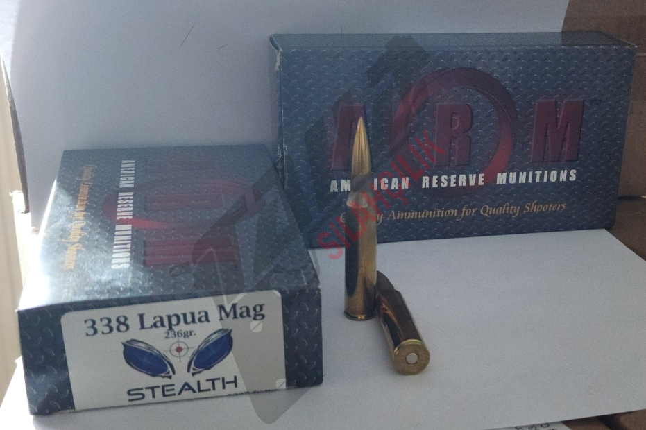 ARMUNITION 338 LAPUA (FMJ-250 GRN) TÜFEK FİŞEĞİ