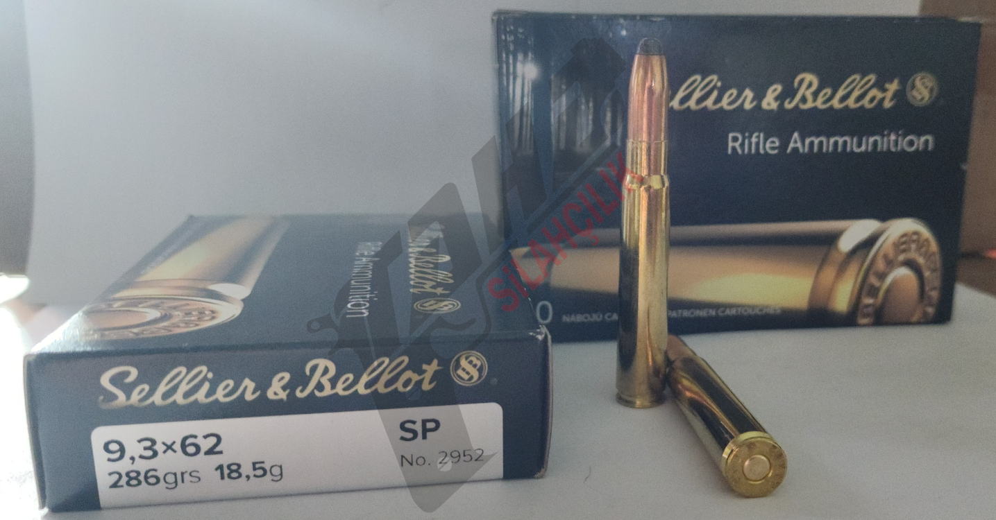 SELLER & BELLOT 9.3X62MM (SP-285 GRN) TÜFEK FİŞEĞİ