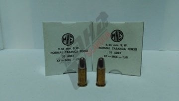 38 S&W (9,65 mm-Normal) MKE Tabanca Fişeği