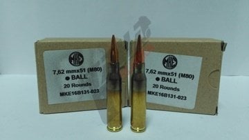 7,62X51 mm (Nato) MKE Tüfek Fişeği