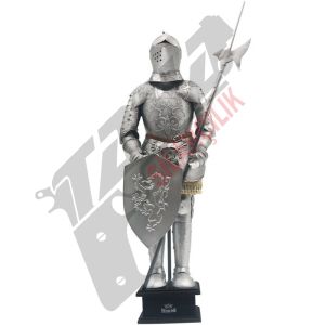 STERLING Iron Knight Dekoratif Süs