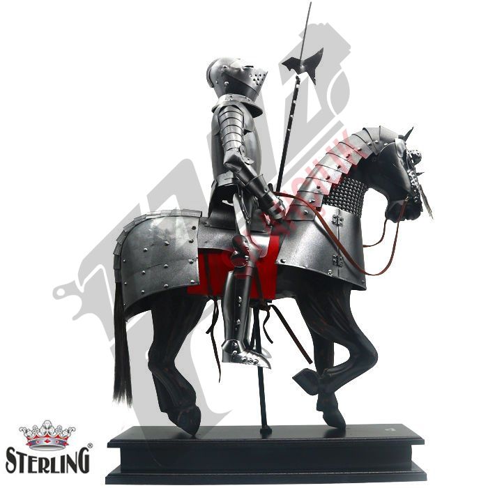 STERLING Iron Knight Atlı Dekoratif Süs