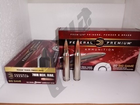 7 mm Rem. Mag. Sp-165 Grn. (Federal)