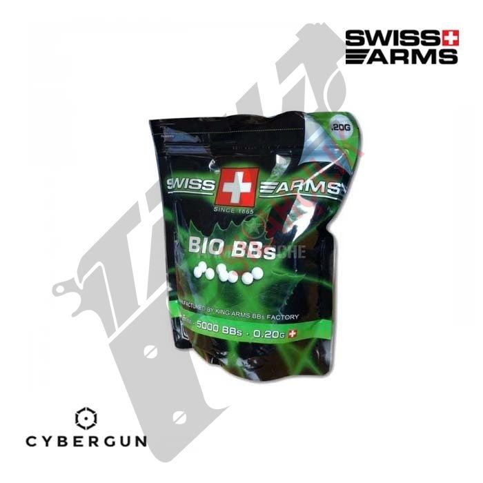 CYBERGUN Swiss Arms Bio 0,20G 5000* Airsoft BB