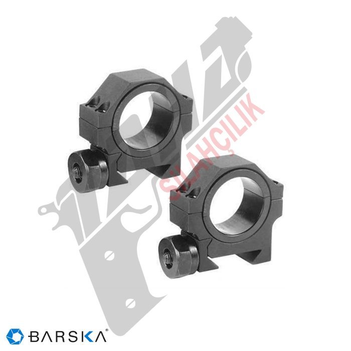 BARSKA 30MM WEAVER HD / Düşük Dürbün  Ayağı