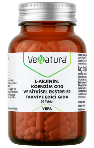 Venatura L-Arjinin Koenzim Q10 60 Tablet
