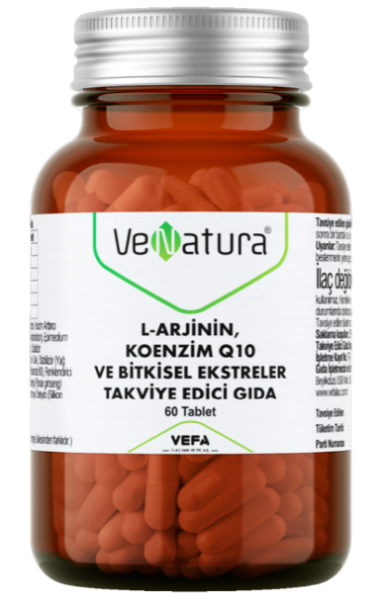Venatura L-Arjinin Koenzim Q10 60 Tablet