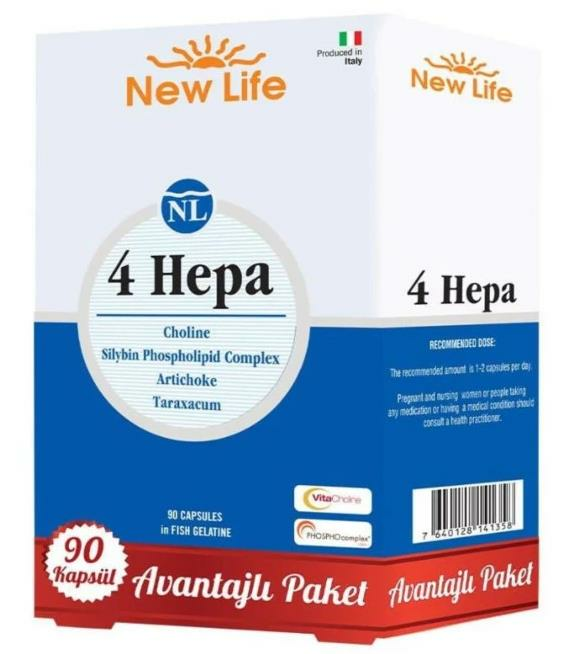NewLife 4 Hepa 90 Kapsül
