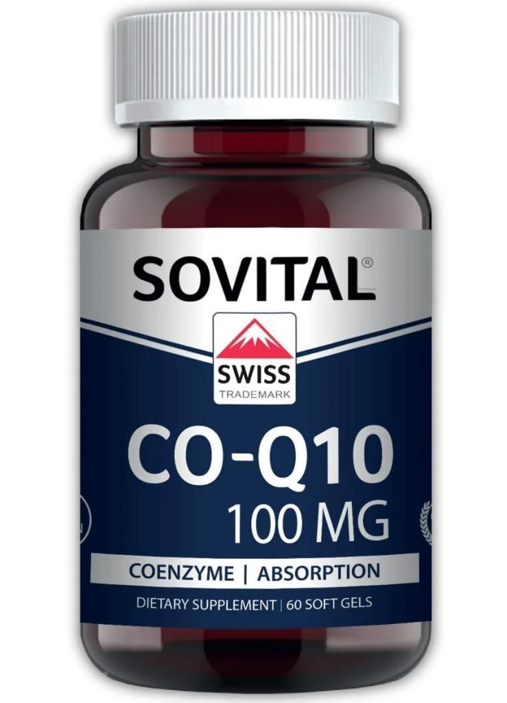 Sovital Co-Q10 100mg Coenzyme Q10 60 Kapsül