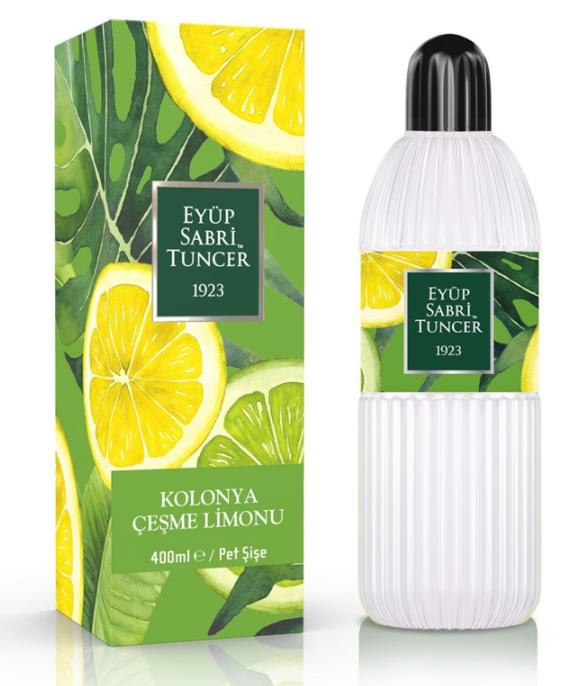 Eyüp Sabri Tuncer Kolonya Çeşme Limonu 400ml | Pet Şişe