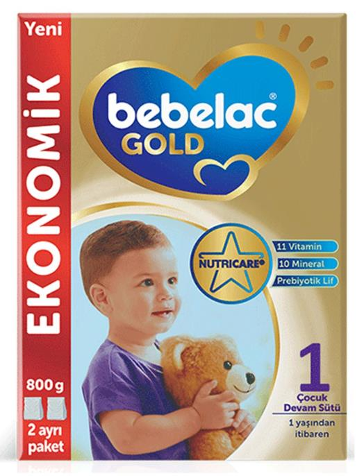 Bebelac Gold 1 800gr | Doğumdan İtibaren Bebek Sütü