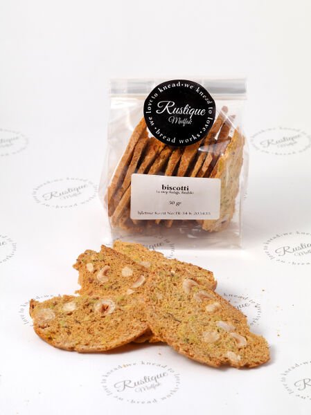 Biscotti (antep fıstığı / fındık)