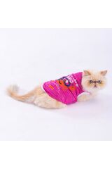Fuşya Crab Kedi Köpek Tişörtü - Kedi Köpek Kıyafeti