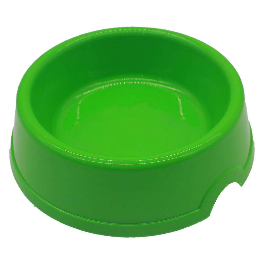 Yeşil Plastik Tekli Mama-Su Kabı