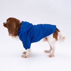 Mavi Mont Köpek Mont Köpek Kıyafeti Köpek Yağmurluğu(Küçük-Büyük Irklar)