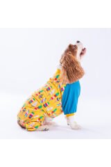 Ice Cream Kedi Köpek Pijaması Kedi Köpek Tulumu Kedi Köpek Kıyafeti