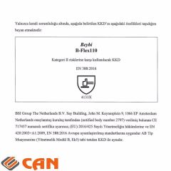 Beybi B Flex 110 Kesilmez Köpük Nitril Islak & Kuru Ortam Montaj İşçi Eldiveni