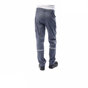 Komando Cepli İş Pantolon Reflektörlü Gri - Lacivert, Yazlık - Kışlık