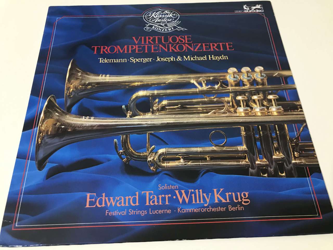 Virtuose Trompettenkonzerte - Telemann,Sperger,Joseph & Michael Haydn - Edward Tarr, Willly Krug