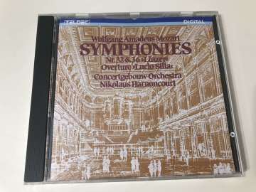 Wolfgang Amadeus Mozart - Concertgebouw Orchestra*, Nikolaus Harnoncourt – Symphonies Nr. 32 & 36 ''Linzer'' - Overture ''Lucio Silla''