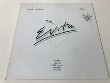Andrew Lloyd Webber, Tim Rice ‎– Evita 2 LP (Kitapçıklı)