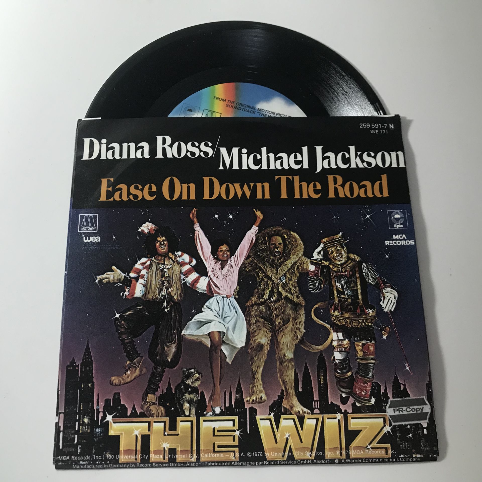 Diana Ross / Michael Jackson – Ease On Down The Road